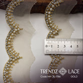 Stone Pearl Lace – HM-JIL-1766 - 9 MTR | Trendz Lace
